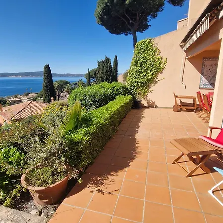 3 Pieces Climatise, Piscine, Acces Plage, Vue Golfe De St Tropez - Fr-1-780-53 圣马克西姆