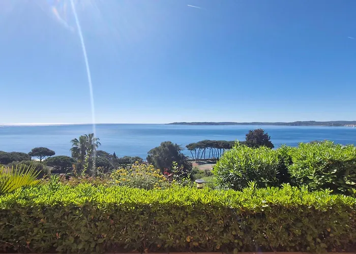 3 Pieces Climatise, Piscine, Acces Plage, Vue Golfe De St Tropez - Fr-1-780-53 *