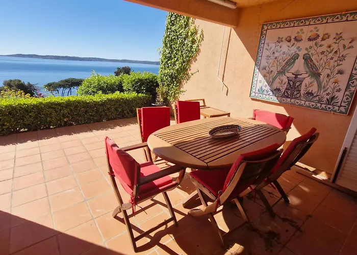 3 Pieces Climatise, Piscine, Acces Plage, Vue Golfe De St Tropez - Fr-1-780-53 Apartmán