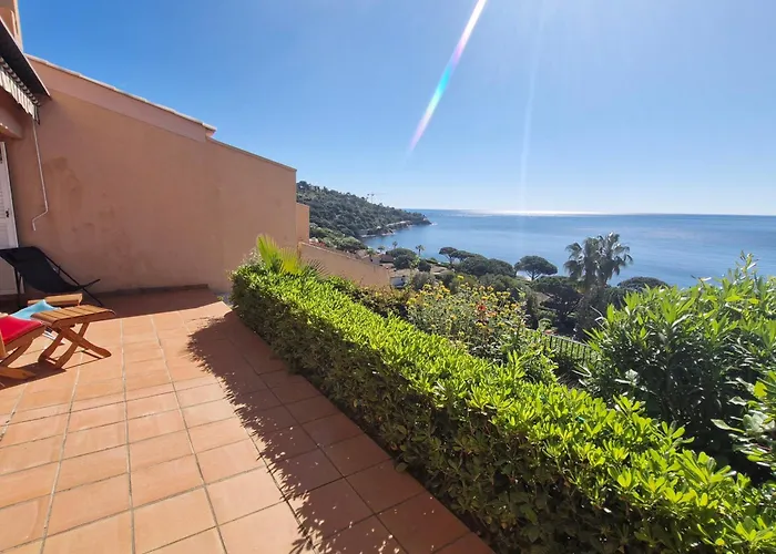 3 Pieces Climatise, Piscine, Acces Plage, Vue Golfe De St Tropez - Fr-1-780-53 Apartmán